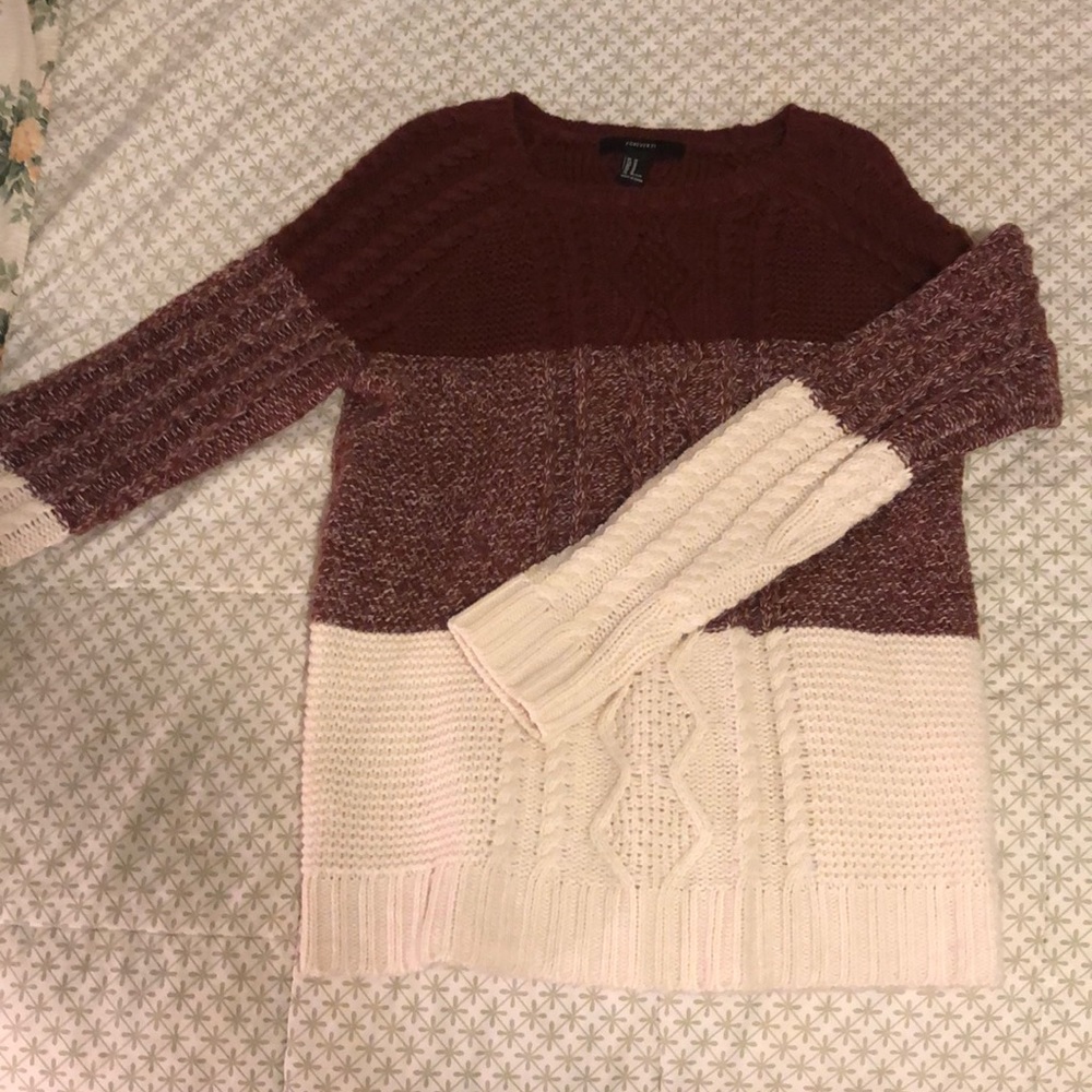 Warm winter sweater